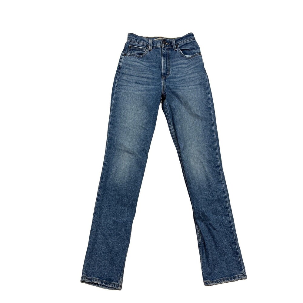 Levis Premium 70’s High Slim Straight Denim Jeans W25 L31 Blue
